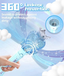 Chất Lượng Cao Công Chúa Ma Thuật Bong Bóng Cây Đũa Phép Bướm Thanh Nhựa Nhấp Nháy Súng Bong Bóng Đồ Chơi Cho Trẻ Em Với Ánh Sáng Âm Nhạc Cô Gái Bên - Product Image 4