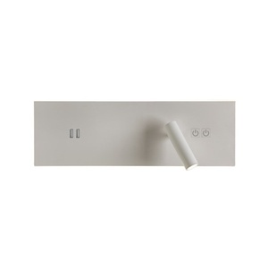 Sandly White Sandly Black <strong>Touch</strong> Dimmable Adjustable <strong>Lamp</strong> Head LED <strong>Bedside</strong> Reading Light 2499 - Product Image 1