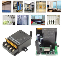Interrupteur intelligent 433 MHz, télécommande sans fil, ventilateur, plafonnier, module relais 110 V 220 V 30 A, émetteur marche/arrêt, porte-clés, LED domestique