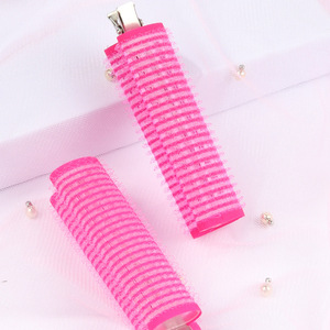 Bigoudis à cheveux Velcro Playboy sans chaleur, en forme de cylindre, pour volumiser et coiffer les franges. - Product Image 2
