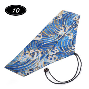 Japanischer Stil Leinen-Bestecktasche, Stäbchentasche mit Kordelzug, Reise-Utensilien-Aufbewahrung, Picknick-<span class=keywords><strong>Bento</strong></span>-Etui - Product Image 3