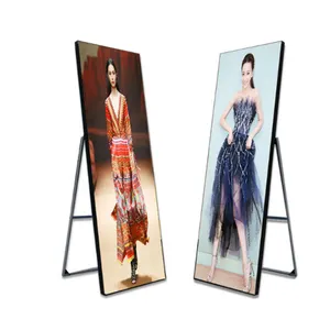 outdoor p3mm indoor advertising led poster display flexible customer digital wall poster printing for promotion
