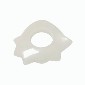 Tabla de masaje facial y corporal de jade con cepillo aplicador y técnica de tallado en barra, herramienta para raspado y masaje. - Product Image 4