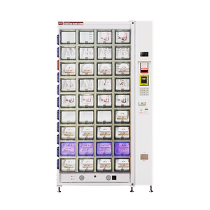 Máquina Expendedora <span class=keywords><strong>de</strong></span> Alimentos con Calefacción por Nube, CE ISO9001, para Hamburguesas Deliciosas, con Pantalla Táctil y Sin Contacto - Product Image 1