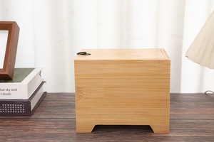 Custom Modern Engraved Wooden <strong>Pet</strong> Urn Ashes <strong>Box</strong> <strong>for</strong> Dog and Cat <strong>Memorial</strong> Cremation Funeral Supplies - Product Image 5