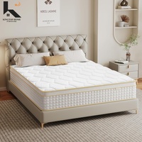 Foshan Fabrikverkauf Luxuriöse Hochwertige Fünf-Sterne-Hotel-Matratze King Size Memory Foam Taschenfederkern Heim-Möbel Schlafzimmer