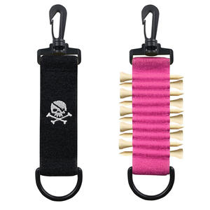 Style coréen nouveau Golf étanche pour Velcro crâne gants suspendus double face avec Golf Tee Clip PU matériel Golf Club tête - Product Image 5