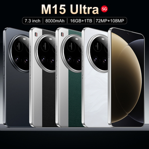 Thực Chất lượng cao nhà máy 5g M15 siêu điện thoại thông minh 7.3-inch HD màn hình Android 14 16GB + 1TB Deca <span class=keywords><strong>core</strong></span> CPU toàn cầu điện thoại di động - Product Image 2
