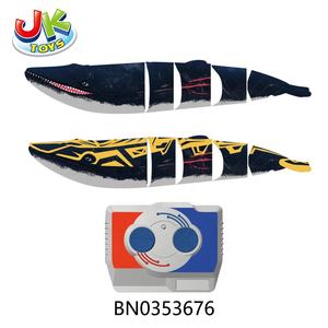 Nuevo Submarino a Control Remoto, Juego de 27MHZ/40MHZ, Ballena Azul de Plástico con Rociador de Agua, Juguete RC - Product Image 6