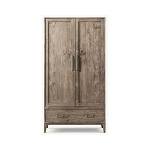 High Quality Modern Eco-Friendly Durable Solid Wood Cabinet RH Furniture Luxury <b>Storage</b> Bedroom <b>Wardrobe</b> - Product Image 4