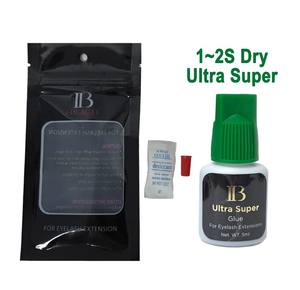Pegamento Ultra Fuerte IB para Extensiones de Pestañas 5ml Profesional <span class=keywords><strong>IBeauty</strong></span> Tapa Verde Adhesivo para Pestañas Postizas - Product Image 2