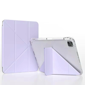 เคสแท็บเล็ต Ksentry รุ่นใหม่มาแรงปี 2024 แบบพับสามตอน+Y พับได้อัตโนมัติ ปิด/เปิดหน้าจออัตโนมัติ หนัง PU กันกระแทก/กันรอยขีดข่วน รับประกัน <span class=keywords><strong>1</strong></span> ปี สำหรับ <span class=keywords><strong>iPad</strong></span> - Product Image 3