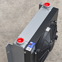 Radiateur refroidisseur d'huile hautement écologique, résistant aux chocs et anti-fuite pour station d'alimentation hydraulique à haut débit et usage intensif