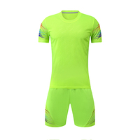 Conjunto de Camiseta de Fútbol de Manga Corta Transpirable con Logotipo Personalizado para Hombre, Uniforme Deportivo