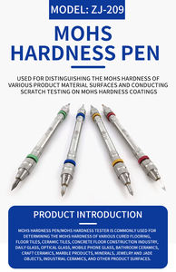 ZJIA Mohs sertlik <span class=keywords><strong>Test</strong></span> cihazı/Mohs sertlik kalem 2-9 kaplama çizik <span class=keywords><strong>Test</strong></span> kalemi kaya <span class=keywords><strong>Mineral</strong></span> porselen/sertlik çizik testi - Product Image 3