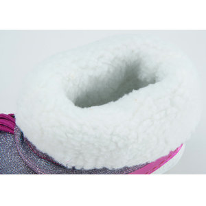 <span class=keywords><strong>Botas</strong></span> de <span class=keywords><strong>Nieve</strong></span> Impermeables de Caña Alta para Mujer - Color Brillante, Calidad de Exportación, Antideslizantes, Forro Polar Cálido, Acolchado Adicional para la <span class=keywords><strong>Nieve</strong></span> Invernal - Product Image 4