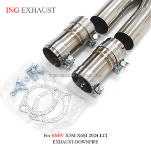 <span class=keywords><strong>Tubo</strong></span> Medio <span class=keywords><strong>de</strong></span> Alto Rendimiento ING para BMW X5M/X6M F95/F96 LCI 2020-2023 4.4T S63 V8 Sistema <span class=keywords><strong>de</strong></span> Tubos <span class=keywords><strong>de</strong></span> <span class=keywords><strong>Escape</strong></span> para <span class=keywords><strong>Auto</strong></span> Tuning - Product Image 3