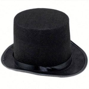 Sombrero Mágico Infantil Negro Hecho a Mano, 100% Algodón/Poliéster, con Logotipo Personalizado para Eventos, Suministro Directo de Fábrica - Product Image 3