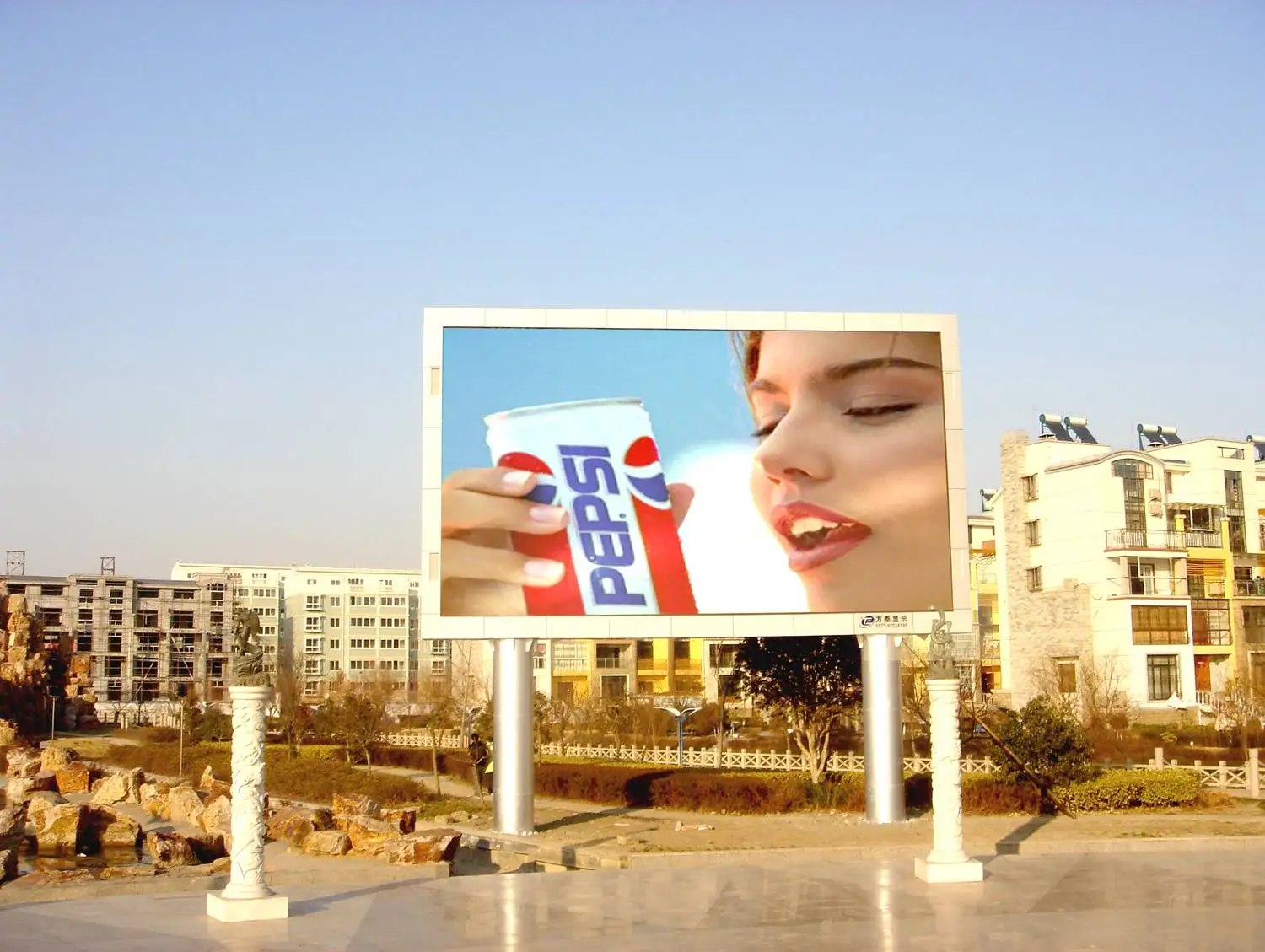 Outdoor billboard display