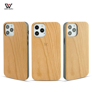 Recién llegados, teléfonos móviles, funda de teléfono de madera de bambú para <span class=keywords><strong>iPhone</strong></span> 12 Pro 17 Pro, funda de madera - Product Image 2
