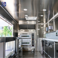 Remorque alimentaire commerciale personnalisée pour la vente de nourriture de rue, camion-restaurant avec cuisine complète pour hot-dogs, snacks et frites