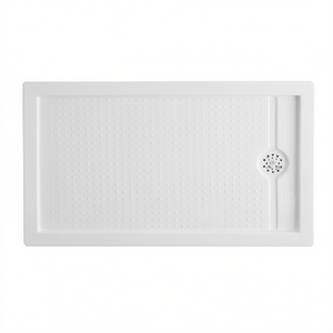 Plato de Ducha Rectangular Kepler 72 x 90 cm H. 6 con Drenaje para Baño - Product Image 3