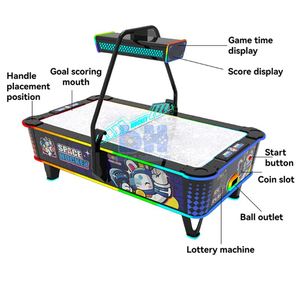 Baihui Animation Grand Table de Hockey Aérien d'Arcade à Deux Joueurs, à Monnayeur, Équipement de Divertissement - Product Image 3