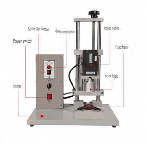 Máquina Tapadora Semiautomática de Una Cabeza para Tapas de Botellas de Plástico - Product Image 2