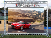 Système d'affichage LED mobile extérieur P2.6/P2.9/P3.9/P4.8 pour la location, événements, concerts, murs vidéo, étanche IP65, luminosité 5000 cd, 1080P