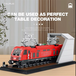 Reobrix 66020 Railway trains Electric Locomotive Model Rail Transit Series DIY Toys Building <b>Blocks</b> Gift For Boys 1939Pcs - Product Image 5