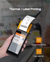 Terminal de point de vente Android 13 de 5,5 pouces avec NFC, 3G, 4G, Bluetooth, WiFi pour la commande en restaurant, système mobile de vente au détail, terminal portable tout-en-un