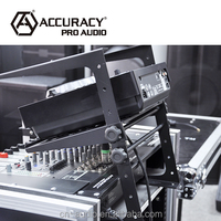 Soporte para Portátil de Aluminio Accuracy Pro Audio DJS002, Plegable y Ajustable, Soporte Pasivo para Equipos de DJ, Económico
