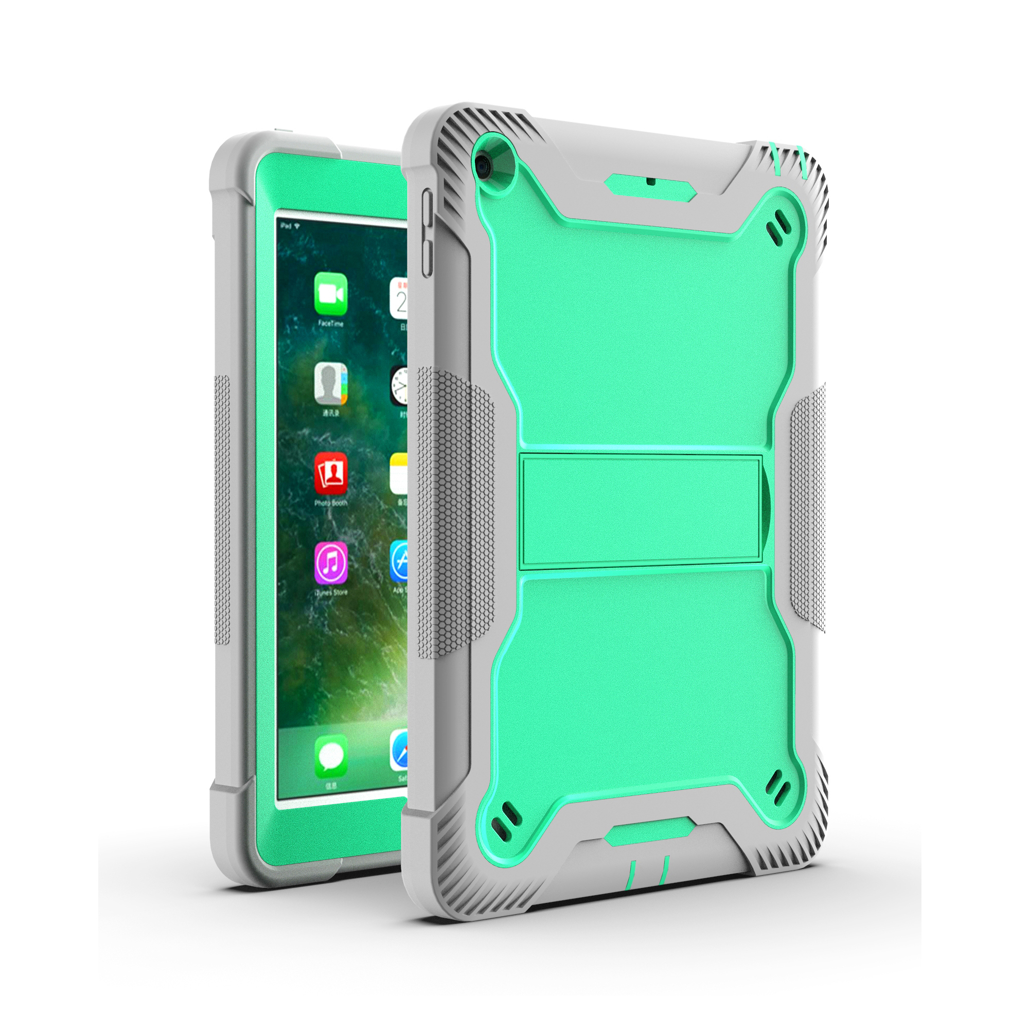 สีเขียว