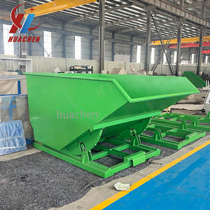 Tolva Autovolcable de Acero Dulce de Alta Durabilidad de 6 Yardas para Montacargas - Product Image 3