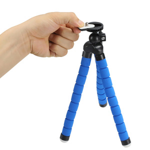 Trépied flexible en éponge, 6 sections, verrouillage par torsion, portable pour téléphone portable - Product Image 5