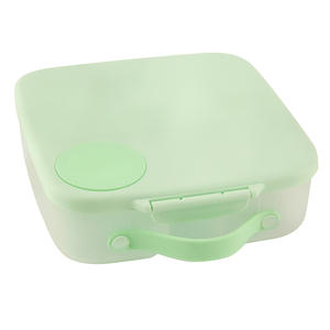 กล่องข้าวพลาสติกสี่ช่อง ขายดี กล่องใส่อาหารพกพา กล่องเบนโตะพลาสติก มีหูหิ้ว ปลอดสาร BPA - Product Image 6