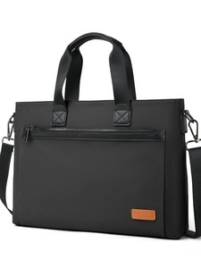 Sac à main pour ordinateur portable de style professionnel décontracté, grande capacité, Oxford, imperméable, durable, bandoulière, bureau, haute qualité. - Product Image 2