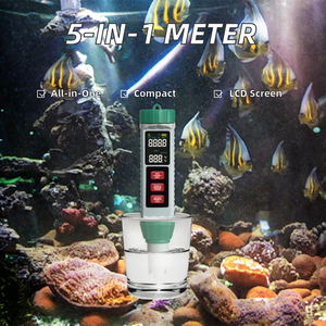 5 trong <span class=keywords><strong>1</strong></span> đa chức năng phân tích nước TDS/Ec/Ph/Temp/độ mặn mét cho cá cảnh hydroponics OEM/ODM tùy chỉnh hỗ trợ" - Product Image 2