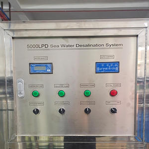 Planta de Tratamiento de Agua con Sistema de Ósmosis Inversa Industrial, Máquina Pequeña de Desalinización de Agua de Mar de 250 LPH - Product Image 3