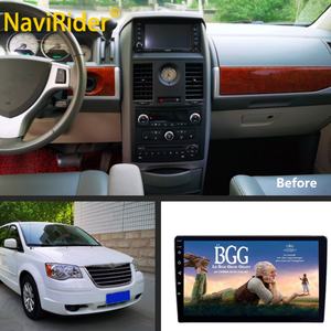 Radio de Coche Android 13 2din con Navegación GPS, Reproductor Multimedia de Video para Chrysler Town & Country, Dodge Charger, Ram Pickup, Radio para Auto - Product Image 1