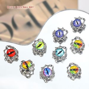 <span class=keywords><strong>2023</strong></span> nouveau chaud 3D Zircon métal mauvais œil <span class=keywords><strong>ongles</strong></span> bijoux <span class=keywords><strong>Halloween</strong></span> décorations pour <span class=keywords><strong>ongles</strong></span> - Product Image 2