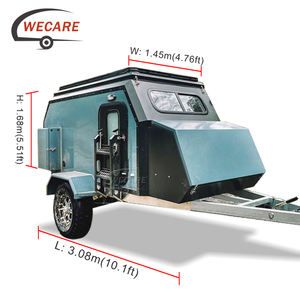 Caravana inteligente WECARE, caravana de alta gama, remolque de campamento todoterreno, remolque expandible para viajes por tierra, caravana de camping en venta - Product Image 2
