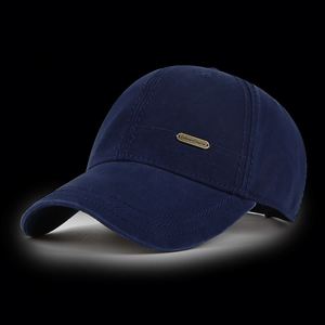 Casquette de baseball unisexe en pur coton à 6 panneaux, protection solaire estivale, broderie 3D, calotte souple, boucle métallique, fusion sans couture - Product Image 2