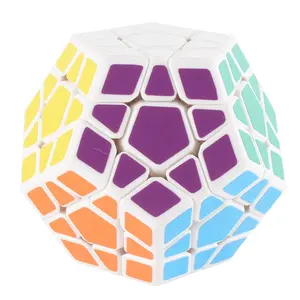 12 superfici professionale anti-stress di puzzle megaminxed cubo con 3 strati