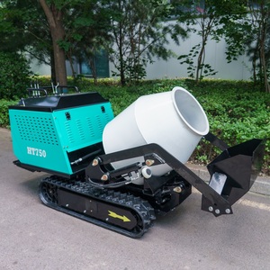 Petite bétonnière autochargeuse 13,5 CV à essence, hydraulique, avec benne de chargement et déchargement automatique - Product Image 2