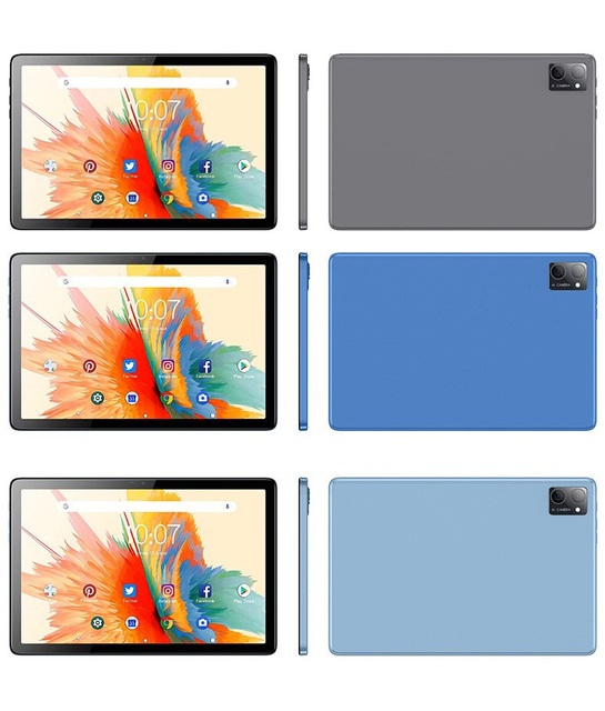 Tablet PC 10.1 Inch IPS Eye-care Learning Tablet 5G/4G Dual All Metal Body 6000mAh Dual Band WiFi HD Cameras