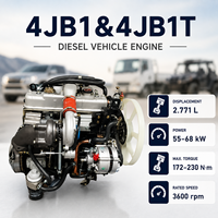 Moteur diesel pour camion ISUZUU 4JB1 4JB1T, 2,8 L, 4 cylindres, ensemble moteur complet pour camionnette, véhicule utilitaire léger