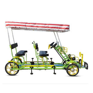 Bicicleta Eléctrica <span class=keywords><strong>Cuatriciclo</strong></span> Solar Usada para Turismo, para 4 Personas, en Venta, 1 Pieza - Product Image 5