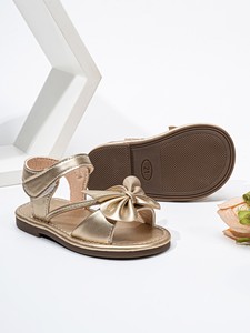 Sandalias de verano para niñas pequeñas, zapatos para caminar de princesa con correa en el tobillo y suela suave antideslizante - Product Image 4