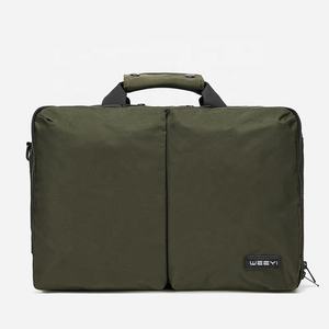 चेंगरोंग कस्टम पुरुषों के नायलॉन नरम कंधे मैसेंजर बैग लैपटॉप ब्रीकेस - Product Image 1